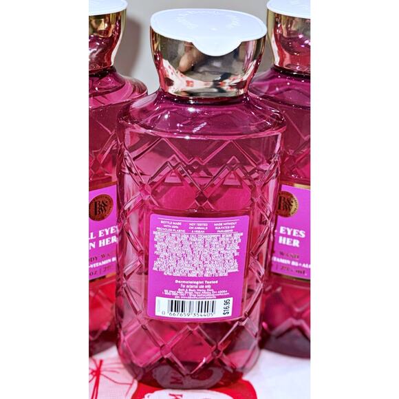 Bath & Body Works All Eyes on Her 10 oz Shower Gel Body Wash with Aloe B5 x3 - Picture 4 of 4